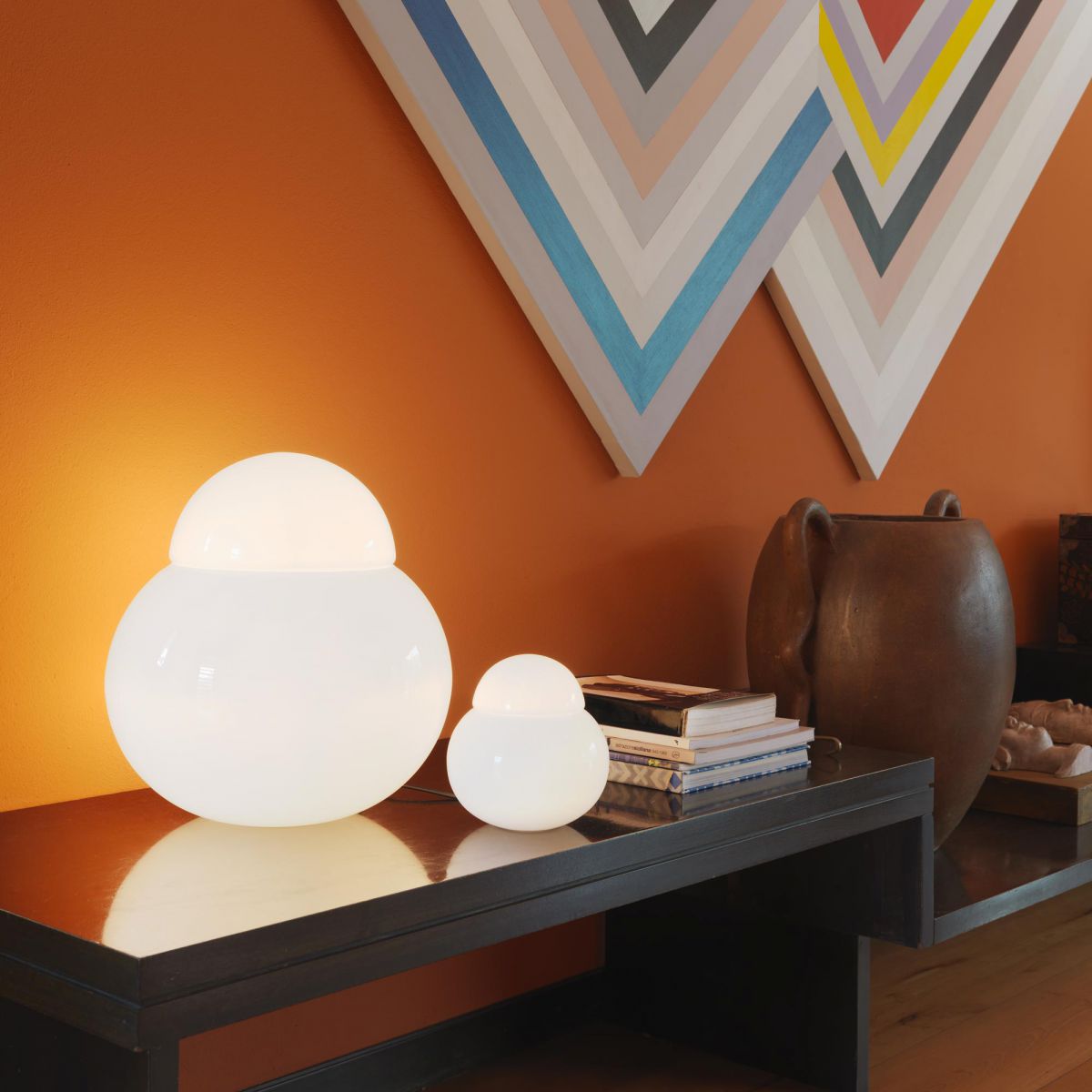 Daruma Table Lamp by Fontana Arte Lamps